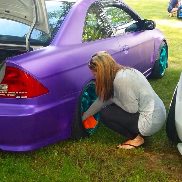 Shannon Pink 2003 Honda Civic LX PASMAG TBGLIVE 7